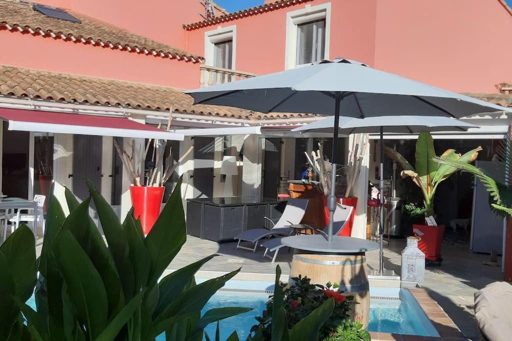 Hebergement Chambre D'Hotes Grau Du Roi Mas Des Marines Piscine Adult Only Le Grau-du-Roi Ngoại thất bức ảnh